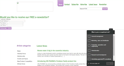Desktop Screenshot of pharmacos.co.za